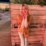 Tinne Oltmans Instagram - Dream big, work hard. 🧡 Al een plaatsje geclaimd op Rock Werchter.