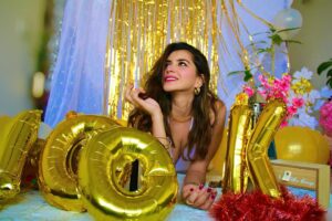 Tithi Raaj Instagram - Thankyou.. Sab 💕
We’re a Big Family now ✨

#100k 

I’m deeply grateful to each one of you for supporting, understanding & loving me ❤️… 
& even though I am a moody mess and unapologetically irregular with my posts .. THANKYOU JUST SO MUCH !! 🙏🏻 for helping me cross this milestone & accepting me for who I am 💕 I promise to continue not uploading my frontals or give saree / makeup tutorials 😋 … 
But to share the chill’est  moments close to my heart that I’d love to capture , remember & preserve 🌸
My mood board 💝

#allthelove ✨

Here’s to Celebrating Us ✨
Together we are now लाखों में एक ❣️.. quite literally 😉😘
#loveandlight 💜

PS: Never loved scoring soo many zero’s in life ! 🎉 
To #100k & onwards 💝✨