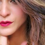 Tithi Raaj Instagram - Pink Smudge 👄 💖✨