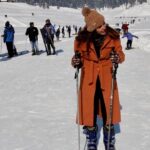 Tithi Raaj Instagram - See you on the slopes❄️🎿 . #snow #skiing #sports #sky #shine #morning #best #day #happy #travel #adventure #experience #lifestyle #allthingsart