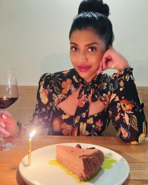 Tiya Sircar Instagram - Posting this a few days late because the past couple of weeks have been pretty tough and I wasn’t feeling particularly celebratory. BUT, I just wanted to say a huge thank you to all of you sweet folks out there who took the time to wish me a happy birthday. You brought a little warmth & levity to an otherwise dark & sorrowful time. So please know: I love you guys, I see you, and appreciate you V MUCH! 🙏🏽💕

Oh and in the spirit of levity, lemme shift gears really quick and tell you that if you have the chance, do yourself a favor and check out @esme__la. Was the perfect spot for a delicious but low-key bday dinner. The kale Caesar with fried artichokes, the pork chop, and the Basque chocolate cheesecake with basil oil (yes, basil oil!) were *chefs kiss*. 🤌🏽