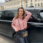 Tiziri Digne Instagram - Good morning 🌸 Que pensez-vous de ce petit look ? Le rose & le noir match bien ensemble je trouve ✔️ #outfit #mode #lookdujour #outfitinspiration