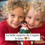 Tiziri Digne Instagram - Coquin le lutin avait une surprise pour nous ce matin … 🎁🎅🏼 Bon pour une fois Inaya est contente regardez bien la fin, je craque totalement🥰❤️ #lutinfarceur #elfontheshelf #lutindenoel #elfontheshelfideas #humour #family #christmas