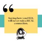 Toccara Jones Instagram - Saying how you FEEL will never ruin a REAL connection. - TJ #NormalizeTransparentCommunication #Expression #Feelings #Communication #RespectOthersFeelings #ThroatChakraHealing