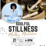 Toccara Jones Instagram - @the_therapeutic_sanctuary Presents… “Soulful Stillness Rendezvous” A Meditative Sound Bath Event With Supermodel, Actress & Sound Healer, Toccara Jones. Sunday, January 21st from 6-8pm. New month • New year • New goals Join us & discover the serenity that lies within you at @thehealingenvironment | 1675 Cumberland Pkwy SE #202 Smyrna, GA 30080. Limited spots available. Reserve Your Spot Today for $33.00 per registration ticket. FREE PARKING Tag your spiritual crew and meet me there! 🥰💞💫 🎟️ Purchase Tickets: thehealingenvironment.org (Click link in bio) 🧘🏾‍♀️What is Soulful Stillness Rendezvous? A sanctuary for your mind, body and soul curated by Toccara Jones. Each month, we invite you to immerse yourself in a serene oasis of self-discovery, relaxation and rejuvenation. Nurture your soul, find inner stillness and embrace the journey to a more balanced and harmonious life. #healing #soundbath #soundhealer #meditation #spirituality #spiritualevent #Light #love #peace #wellness