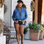Toccara Jones Instagram - “Big bad wolf could never blow this house down” - @ezwuzhere “Paparazzi Street Fashion” with Toccara Jones. A photography content collaboration series with @daeraemediagroup mixing fashion & street culture. Styling: @pmcmarketing @passionatechonvill Hair & Make-Up: @iamtoccarajones #swipeleft