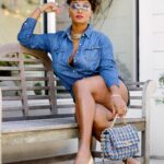 Toccara Jones Instagram - “Big bad wolf could never blow this house down” - @ezwuzhere “Paparazzi Street Fashion” with Toccara Jones. A photography content collaboration series with @daeraemediagroup mixing fashion & street culture. Styling: @pmcmarketing @passionatechonvill Hair & Make-Up: @iamtoccarajones #swipeleft