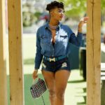 Toccara Jones Instagram - “Big bad wolf could never blow this house down” - @ezwuzhere “Paparazzi Street Fashion” with Toccara Jones. A photography content collaboration series with @daeraemediagroup mixing fashion & street culture. Styling: @pmcmarketing @passionatechonvill Hair & Make-Up: @iamtoccarajones #swipeleft