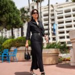Tonia Sotiropoulou Instagram – Walking on sunshine in @marksandspencergreece 

📷 @alexandros_makris_ 

#marksandspencergreece #marksandspencer #cannes #france #may #ad