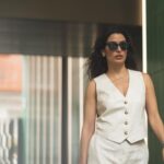 Tonia Sotiropoulou Instagram - Prepare yourself for the dynamic vibes of the M&S Spring Style Collection. Available in stores and online. 🌼 Photographer @picturerex_rekhadamhar @marksandspencergreece @marksandspencer #SpringFeels #MandSLondon #London
