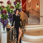 Tonia Sotiropoulou Instagram - B for Balmain 📷 @alexandros_makris_ Styling @elenapapastavrou Dress @balmain @michail_pelet Shoes @kalogirou_official @lesilla Jewelry @kessarisofficial #cannes #balmain #cannesfilmfestival #actress #may #filmfestival #france