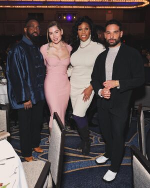 Trace Lysette Instagram - The trailblazer award last night with @humanrightscampaign - thank you to my loved ones who came out @iconstanelle @johnnysibilly @peppermint247 and congrats to @kingofbingo and Jeff Gennette on their awards. I’m sure the speech will be online somewhere. New York City will always have a piece of my heart and my soul 🫶