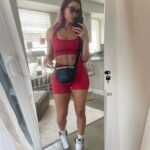 Trace Lysette Instagram - In summer I live in spandex. See you on the picket lines tomorrow bright and early 🪧