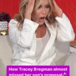 Tracey E. Bregman Instagram - When @traceybregman1 realized she was filming the wrong couple😂 #proposal #engagement #engagementparty #son #mother #marriage #wedding #theyoungandtherestless