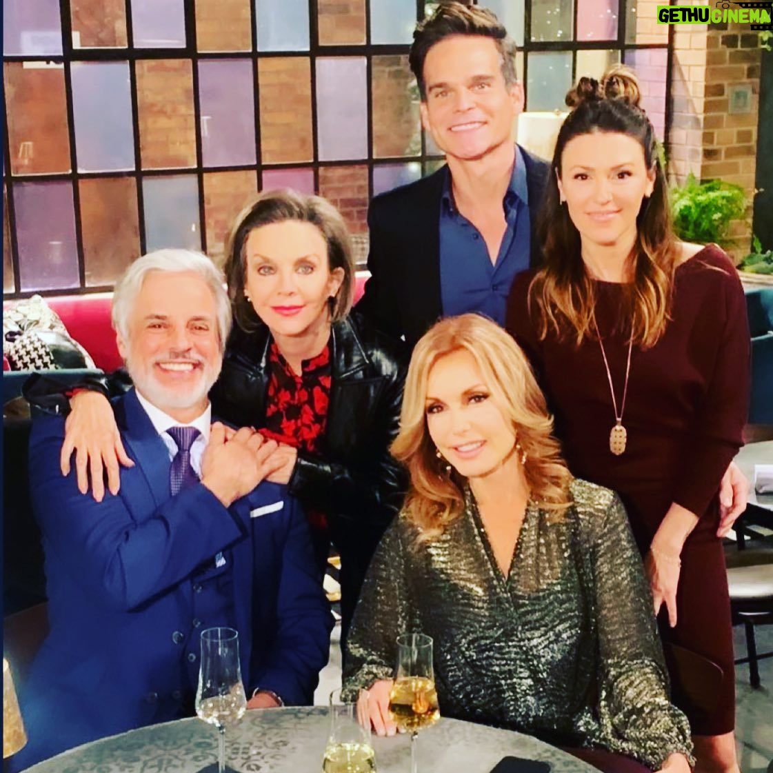 Tracey E. Bregman Instagram - Sometimes you get so darn lucky. First, I get to be the Ginger Roger’s to my Fred Astaire @christianjleblanc and have the best TV family ever. We always have so much fun working together and playing together @real_jchapman @gregrikaart @e.c.hendrickson Love you all so much! ❤️ #funindysfunctional #family #tvfamily #yr @youngandrestlesscbs