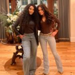 Tracey Edmonds Instagram - Girls Night Out in the New Year has a NEW ring to it! 😉 Fun times and lots of laughs last night with My Sis @cynthiabailey! Sending everyone Wednesday LOVE! ❤️