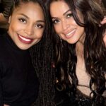 Tracey Edmonds Instagram – Thank you @fsdenver for bringing me out to help celebrate your new #MontanaEscobdida Bar!  The dinner at @edgesteakhouse and our time at the bar after was SO MUCH FUN! 🔥 The bar was SO ALIVE lwith the post-game and Derby crowd. LOVED that i got to do it with my beautiful Colorado Sis @mrscierac!  Love you Girl! 😘❤️ #weekendvibes #liveyourbestlife #AquarianWomen