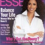 Tracey Edmonds Instagram - Happy #TBT Fam! YES... I’ve been “IN IT” for a LONG TIME NOW! 😉 Throwing it back to my 1999 Women’s History Month cover for Essence 💫! Sending everyone #Thursdaylove! ❤️ #TBT #Empowerment #HerStory #timeflies
