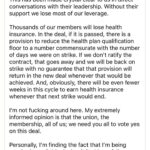 Tracie Thoms Instagram – So much misinformation swirling about. AI is worrisome, sure, but this at least requires our consent and compensation. If this doesn’t pass, we go back to the 2020 deal, which had NO protections at all. AI is here, guys. So many of you all loved it when you willingly gave away your photos (for free) to see what you looked like in high school a few weeks ago. We can’t stop it. SAG doesn’t even have the power to do so. It’s above them. I’d rather have some protections than none. But don’t take my word for it. Read this, from one of our negotiators…. 

I’m voting yes. And I thank our negotiators for fighting hard for us. Thanks @drew_droege for sharing.