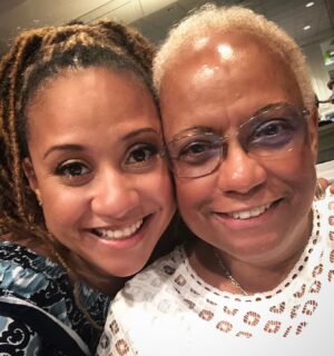 Tracie Thoms Instagram - Happy Heavenly Birthday to my amazing mother, Mariana Thoms. You were the best. We miss you everyday. Hope you’re having a heavenly sundae today with extra sprinkles and giggles. Until we see you again… ❤️