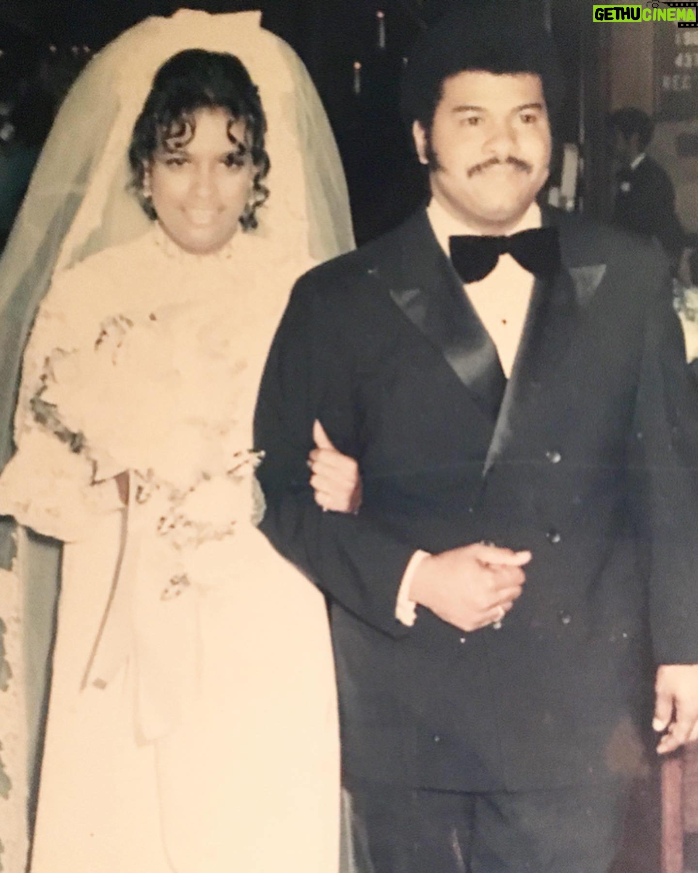 Tracie Thoms Instagram - Happy 54th Anniversary to the couple that showed me what true partnership looks like. A beautiful example of having each other’s backs, supporting each other and lifting each other to new heights. Leading and following each other. Listening and learning from each other. @a_manthedj_ and I couldn’t be luckier. Mom, we miss you so much. Dad, you continue to honor our beloved mother every day, and actively love us enough for both of you in her absence. Happy Anniversary! We love you!!!