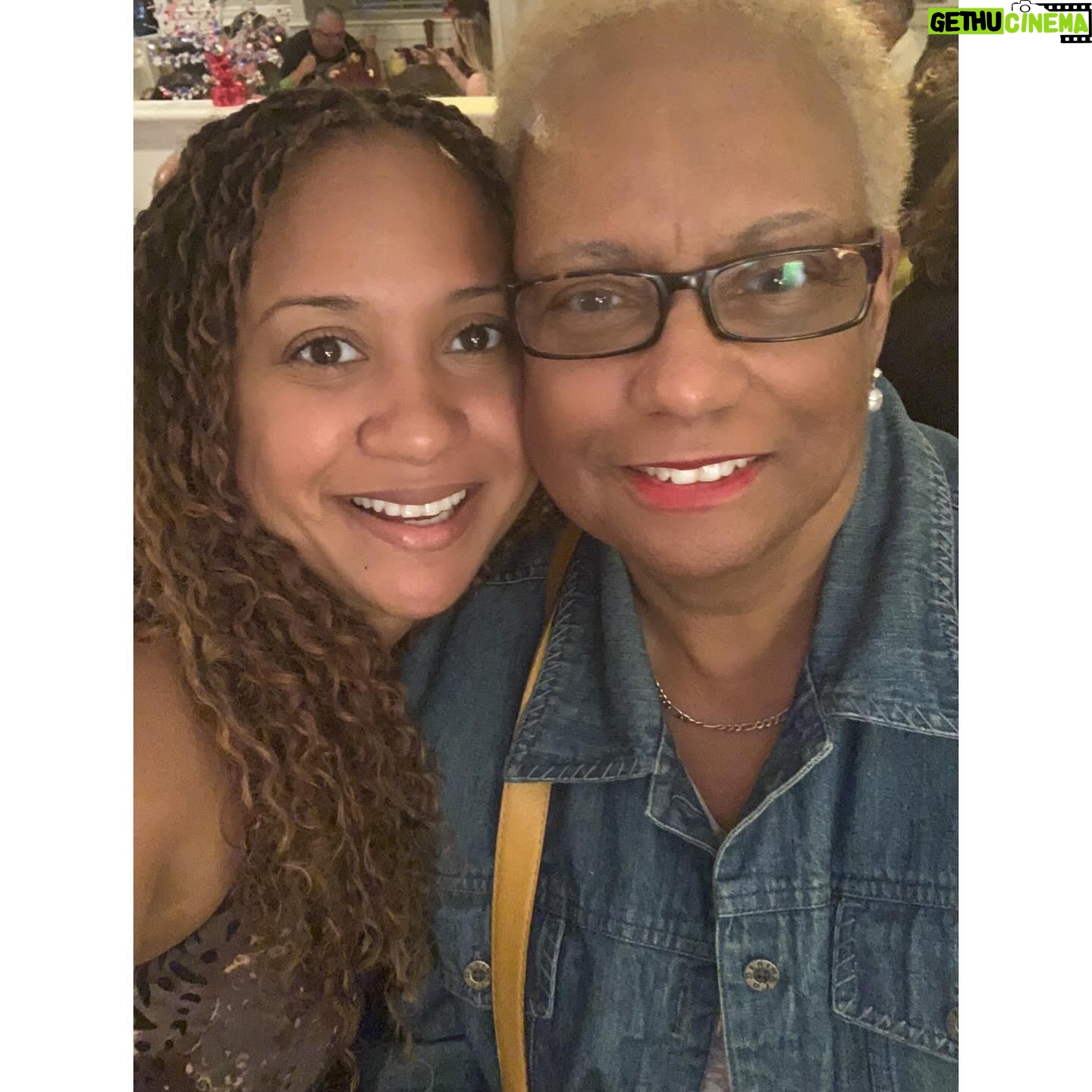 Tracie Thoms Instagram - Happy Heavenly Mother’s Day to my North Star, Mariana Thoms. This is our second Mother’s Day since you transitioned, and it’s just still so very strange that you aren’t with us on this plane. But now…you’re everywhere. Happy Mother’s Day, Angel. We miss you everyday. @a_manthedj_ and I will be dancing to this tune with high elbows today to celebrate you. Until we see you again…❤️🕊️