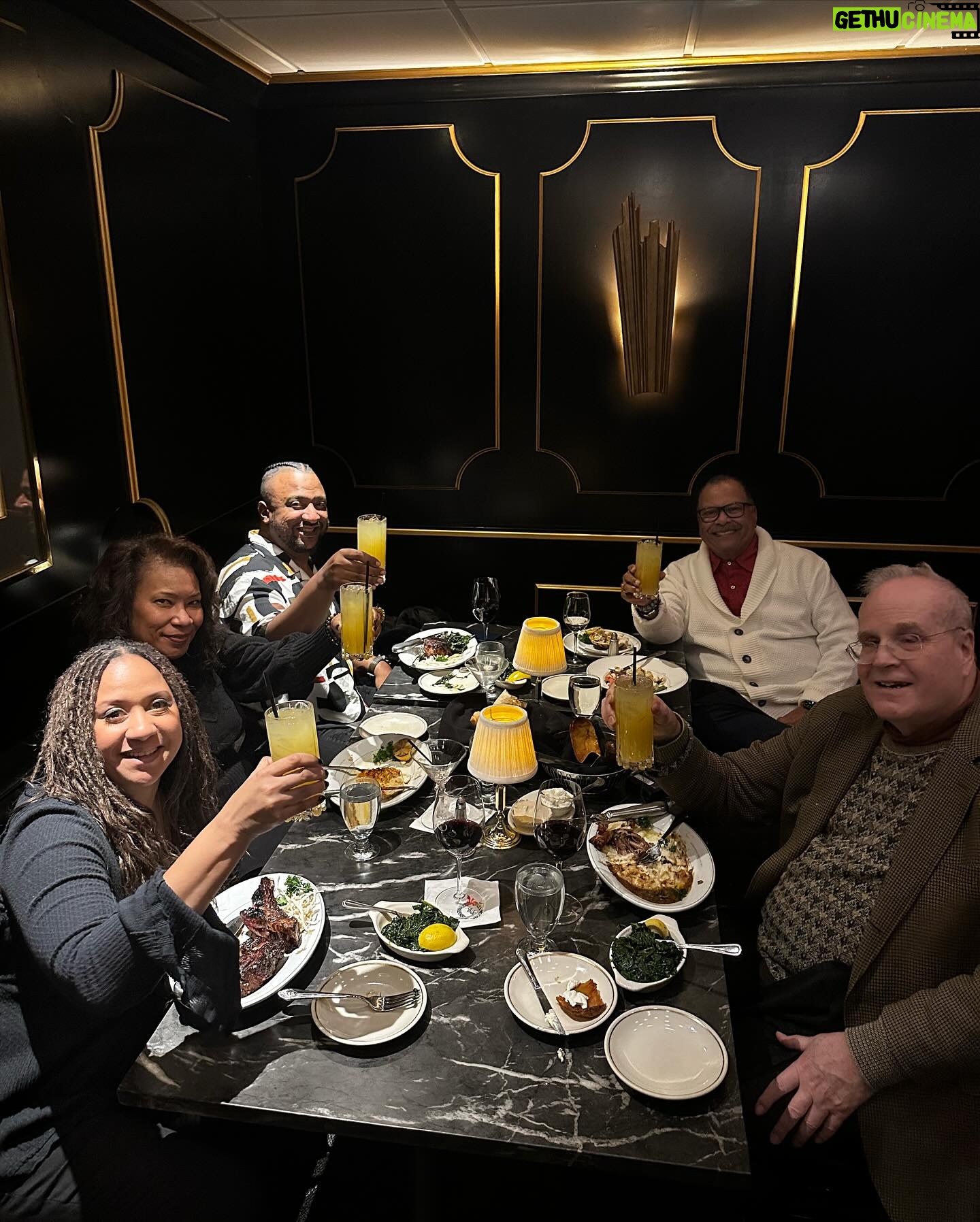 Tracie Thoms Instagram - Mommy… last night we went to your favorite restaurant, @primeribbmore, and ordered your favorite drink…A Malibu and Pineapple. Can’t believe you’ve been gone a year. We miss you every second of every day. You were the best. Until we see you again… cheers!
