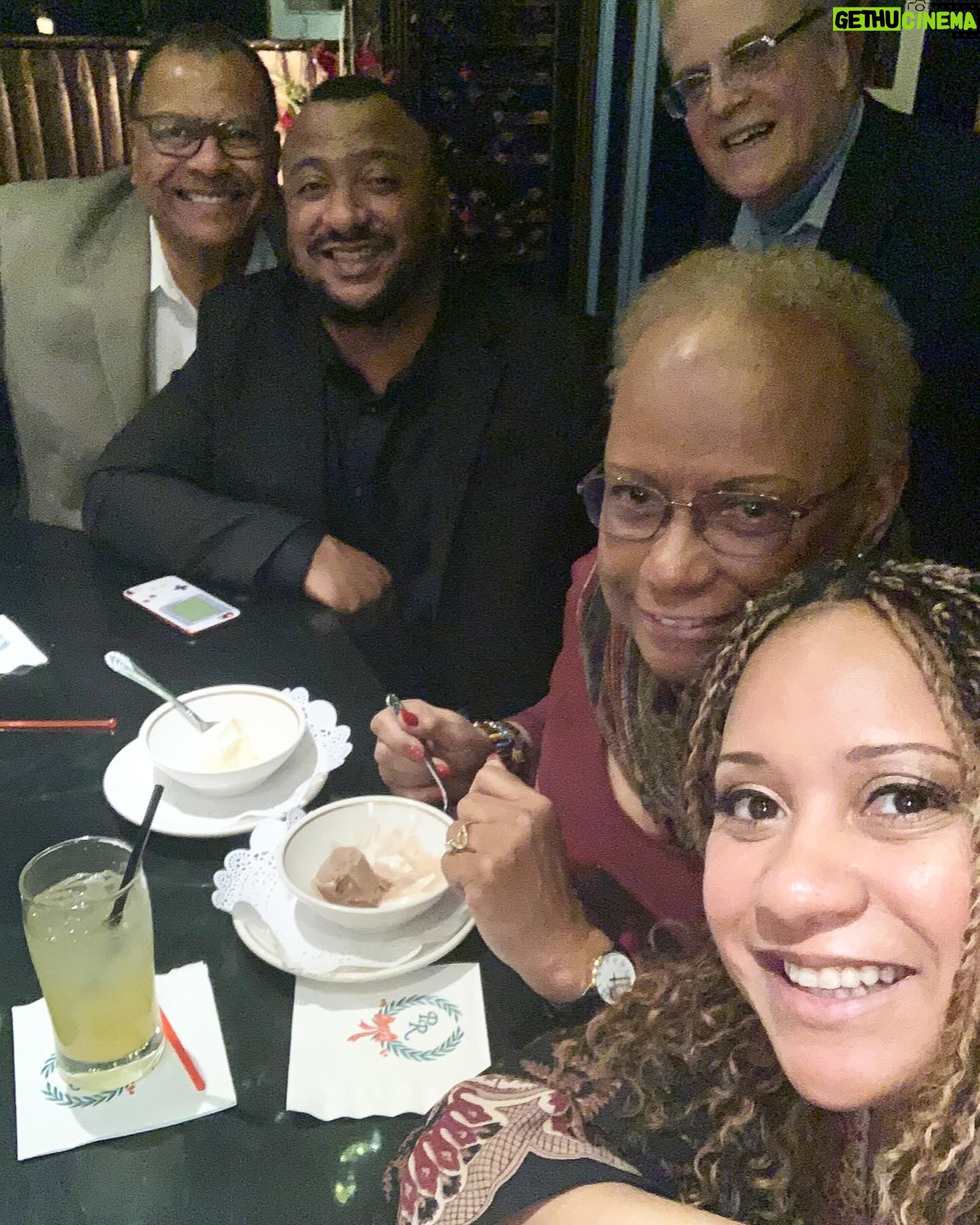 Tracie Thoms Instagram - Mommy… last night we went to your favorite restaurant, @primeribbmore, and ordered your favorite drink…A Malibu and Pineapple. Can’t believe you’ve been gone a year. We miss you every second of every day. You were the best. Until we see you again… cheers!
