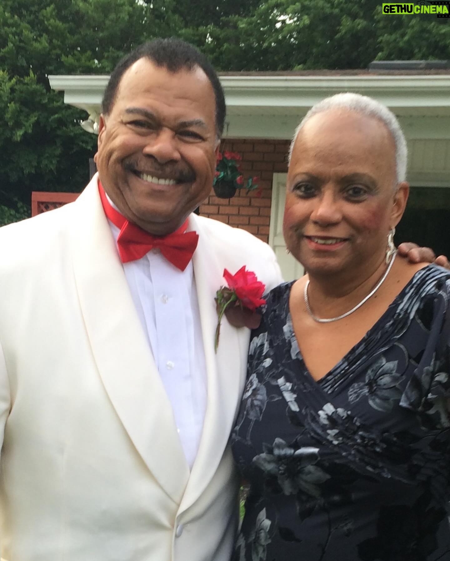 Tracie Thoms Instagram - Happy 54th Anniversary to the couple that showed me what true partnership looks like. A beautiful example of having each other’s backs, supporting each other and lifting each other to new heights. Leading and following each other. Listening and learning from each other. @a_manthedj_ and I couldn’t be luckier. Mom, we miss you so much. Dad, you continue to honor our beloved mother every day, and actively love us enough for both of you in her absence. Happy Anniversary! We love you!!!