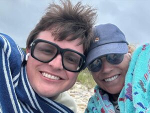 Tracy Pollan Instagram - Happy birthday to my absolute favorite partner in crime! I love you so much—Have the best birthday 🌟🌟🌟