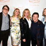 Tracy Pollan Instagram - Thank you all for supporting us last night at the Michael J Fox Foundation #foxgala What a long strange trip it’s been! @ralphlauren @ryantrygstadhair @robertsesnek