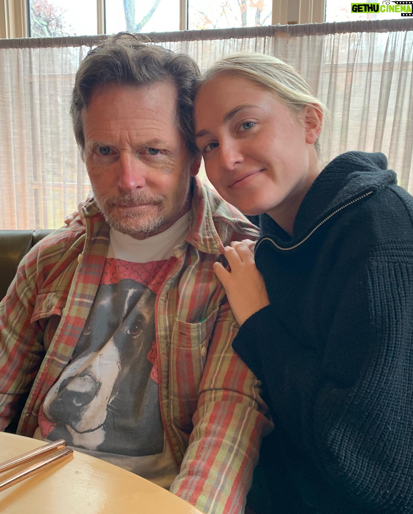 Tracy Pollan - 66.7K Likes - What do you get when you combine kindness, generosity, hilarity and thoughtfulness? Best dad ever! Thank you @realmikejfox for being all of that and more. Happy Fathers Day all! ❤️❤️❤️