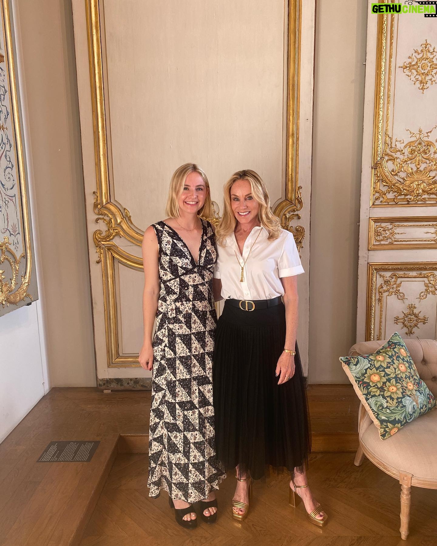 Tracy Pollan Instagram - Just a couple of broads in Paris