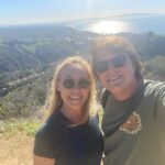 Tracy Pollan Instagram - Malibu morning hike with @palekidd