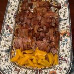 Tracy Pollan Instagram - My mom #corkypollan has been dreaming of her famous Duck a l’Orange she used to prepare for any special occasion family meal. This dish, like so many others was inspired by #juliachild @palekidd did an outstanding job recreating her delicious meal! Thank you Sam!