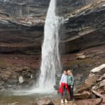 Tracy Pollan Instagram - Kaaterskill Falls with @schuyler_fox