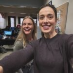 Tracy Spiridakos Instagram – Annnnd we’re back!! 🥳👯‍♀️ #chicagopd #burgess #upton #bupton? #upgess?