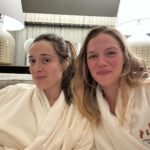 Tracy Spiridakos Instagram – Spa day with @marinasqu 🥰🥰🥰 we had a lovely time, and yes, it took us a minute to sort out the camera angle on this one 😎 Thank you @langhamchicago !! 🥳