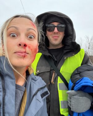 Tracy Spiridakos Instagram - This is what happens when you leave your phone unattended around here….