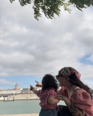 Triana Iglesias Instagram - In my arms- I can hold my world.

Grateful for the chance to see the world through her eyes.
My little star being - Divine Light in human form. 
Motherhood cracks you open to the core of your heart, unveiling a love like never before.
And also - a journey og self-discovery and healing, not just in nurturing my daughter but also in nurturing my own inner child, gently guiding me to tend to the wounds of my past, to offer the love and care that my inner child still craves.
She is raising me- just as much as I am raising her. Helping me always remember how to be present, authentic and playful. 
A journey that’s transforming me and helping me grow in ways I never imagined. 
🩷