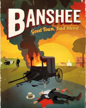 Trieste Kelly Dunn Instagram - Exciting Banshee news! This Tuesday Banshee will start streaming on @hbomax ! We had SO MUCH FUN making this show and became lifelong friends/family. Check it out if if you like amazing fight scenes/stunts and sexy babes like @mattservitto 😉👊 #banshee #babes