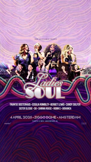 Trijntje Oosterhuis Instagram - Volgend jaar staan we weer in de @ziggodome met de Ladies of Soul🔥. As vrijdag begint de kaartverkoop 🎤🎫💯 @edsiliarombley @bergetlewis @realcandydulfer @tjoosterhuis @shirmarouse @thisisdo @giovancamusic @sistersledgeofficial, Robin S