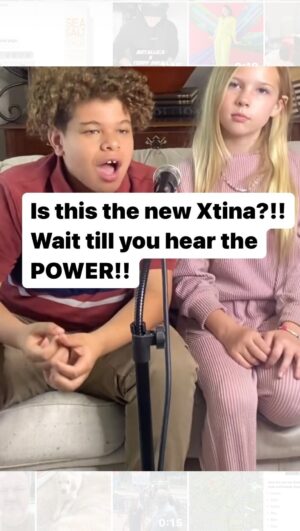 Triona McCarthy Instagram - Kids these days!! 🤩
The power in their voices 💪💪
Is this the new @xtina we’re seeing here? Love how you can see in Evan’s face how much she’s feeling the music.🎶 
Have watched this 6,543 times today.
#teddyswims #losecontrol #teddyswimslosecontrol #teddyswimscovers