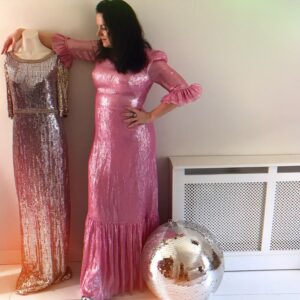 Triona McCarthy Instagram - 💔 Saying goodbye to @thevampireswife is heartbreaking. 💔 
@susiecaveofficial, your impeccable vision & execution will be dearly missed. It’s a somber moment in fashion when economic hardships & the wholesale industry disrupt something so beautiful. Your designs will always hold a special place in our hearts. 💕 #TheVampiresWife #FashionLegend #ForeverInOurHearts