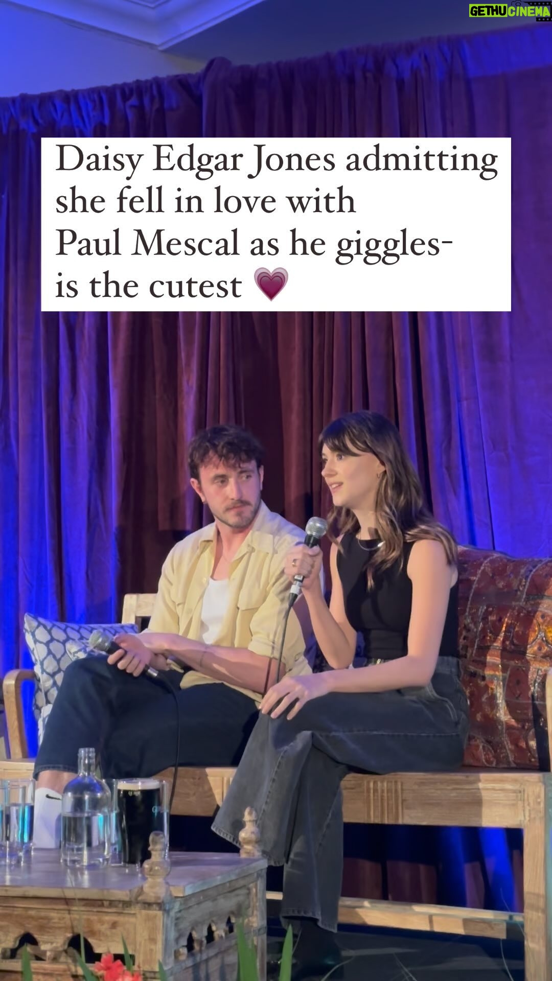 Triona McCarthy - 33.6K Likes - How cute is this?!
@daisyedgarjones saying how she fell in love with @paulmescalpics a he giggles away š
@fastnetfilmfestival
#normalpeople #fastnetfilmfestival #daisyedgarjones #paulmescal