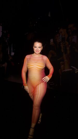 Triona McCarthy Instagram - MAC sure know how to throw a party to celebrate the launch of their
Studio Radiance Serum-Powered foundation with an iconic FACE fashion show
& after party at the Outernet.
 The show featured some of my favourite British designs such as @garethpughstudio & model of the moment @munroebergdorf wearing @davidkomalondon as well as @twiggylawson walking the show with unforgettable performances including @iamjacoblusk of @__gabriels__ & @saul.nash dancers and DJ duo @nimmonimmo 
A luminous ✨ after party followed the show and went well into the night! 
🪩

@maccosmeticsuk