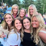 Trista Sutter Instagram - Love me some July moments! ☀️⛰️🚤🎵🥳🦌 Especially with family in town and lots of friendly visitors (including from my favorite show!!! Scroll to the last slide to see who I got to fan girl over in Vail! 🤠)