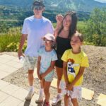 Trista Sutter Instagram - Love me some July moments! ☀️⛰️🚤🎵🥳🦌 Especially with family in town and lots of friendly visitors (including from my favorite show!!! Scroll to the last slide to see who I got to fan girl over in Vail! 🤠)