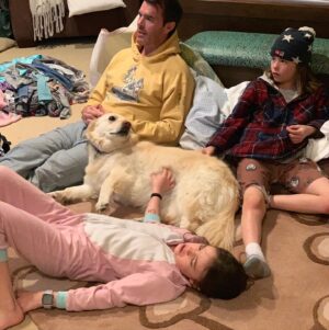 Trista Sutter Instagram - I can’t believe she’s gone. 💔
For 8 years, our Sophie Bear, low-rider Golden, silly butt mutt, good girl, presh Sophes gave us an unconditional love unlike any other. 
She wouldn’t leave your side if you were sick, was always up for an adventure, welcomed you home with pure joy and a song, and was grateful for every belly scratch, play date, face smush in the snow, bird/chipmunk/squirrel chase, visit to the treat closet, and zoomie session. She was one of the brightest lights of my life and although I’m feeling all the sad/angry/confused/disbelief feels, I’m trying to focus on that light and how blessed we are that we got to call her our fur baby. 
I love you Soph. ❤️
Rest in peace, sweet baby. 👼🏼 
#heartbroken #sophiebear