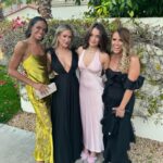 Trista Sutter Instagram - When I applied to be on a new reality show back in 2001, I could never have guessed how that one decision would change my life. 22 years later, I get the honor of being included as a guest at another GORGEOUS ceremony (in large part because of one of my VERY favorite people - @mindyweiss !), celebrating the sweet love of @goldengerryturner and @theresa_nist with the family I created with @ryansutter by my side. The world of @bachelornation is a crazy one sometimes full of drama and heartbreak, but it is one that I am wholeheartedly grateful for. I love these people and to reunite with and meet so many while we all celebrated another love story made me so happy! Congratulations Gerry and Theresa!! 💛 💛💛 Dress: @petalandpup Glam: @emmawillishmu @beautybynorad #goldenbachelor #ilovelove #bachelornation